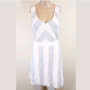 NWT Modcloth Esley Chevron Stripe Sundress L